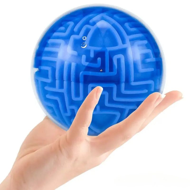 Labirinto 3D Esférico - Desafio e Diversão