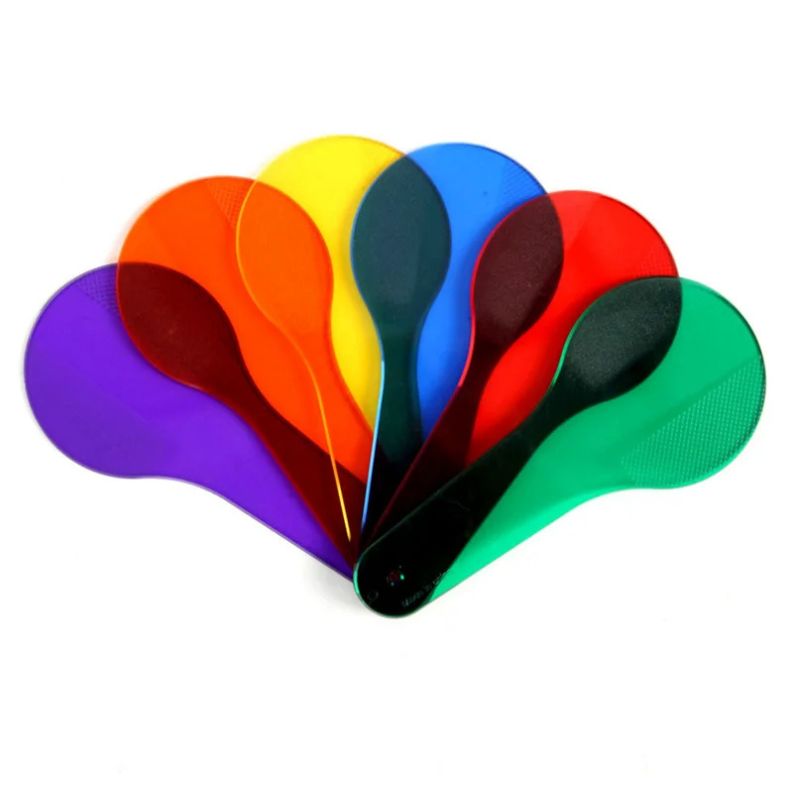 Paletas Translúcidas - 6 cores para combinar