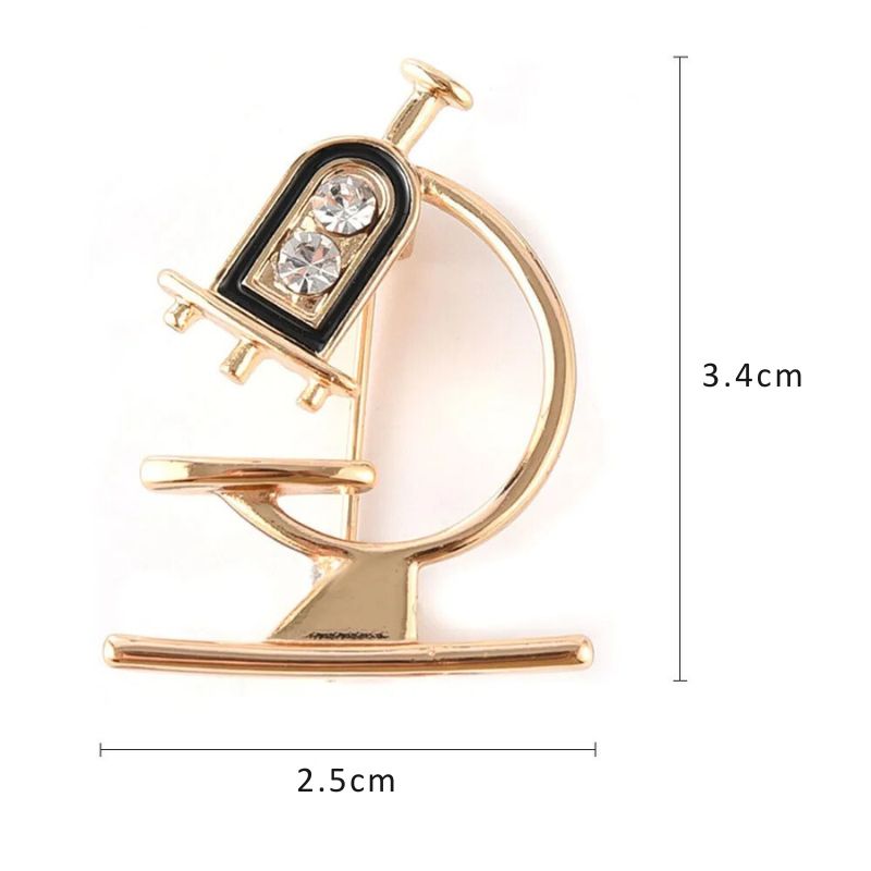 Pin Broche Microscópio