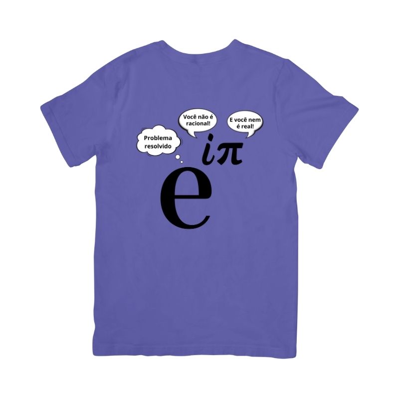 Camiseta Problema Resolvido - Identidade de Euler