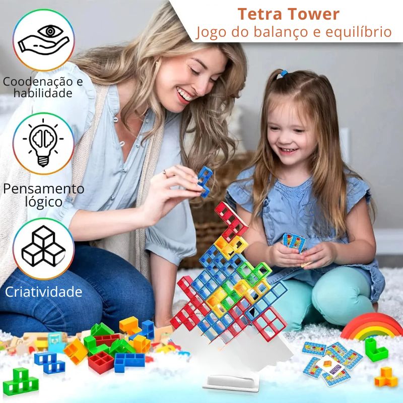 Tetra Tower - Mantenha O Equilíbrio Da Torre!