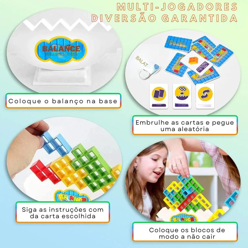 Tetra Tower - Mantenha O Equilíbrio Da Torre!