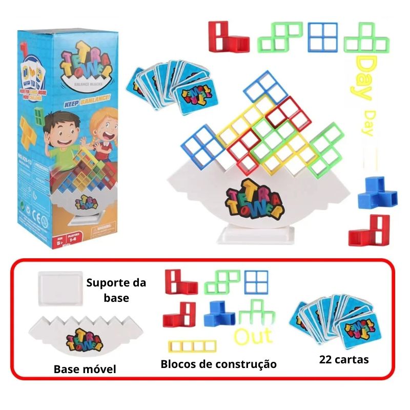 Tetra Tower - Mantenha O Equilíbrio Da Torre!