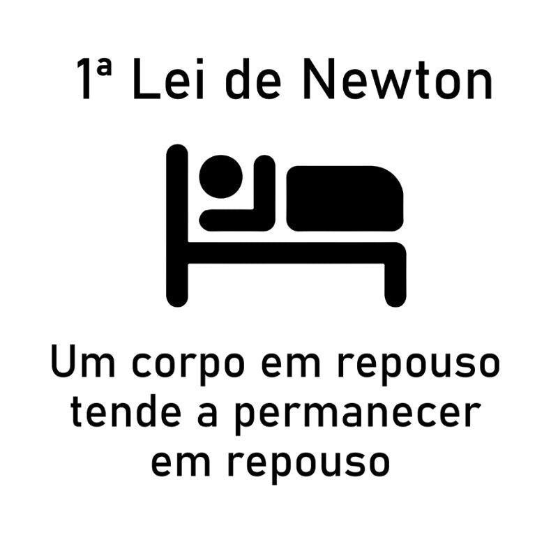 Moletom 1ª Lei de Newton