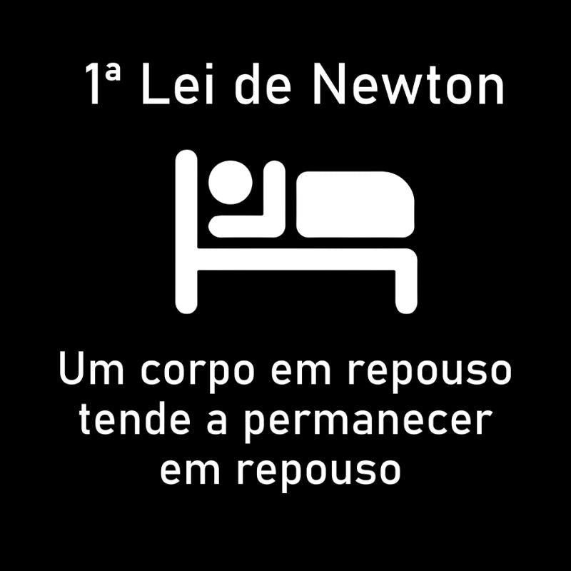 Moletom 1ª Lei de Newton