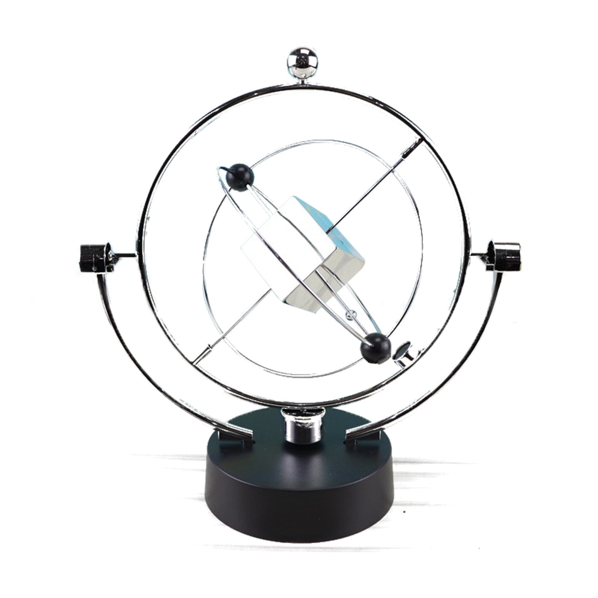 Pêndulo de Newton Movimento Perpétuo de Rotação - "Globo Celestial Kinetic Orbital"