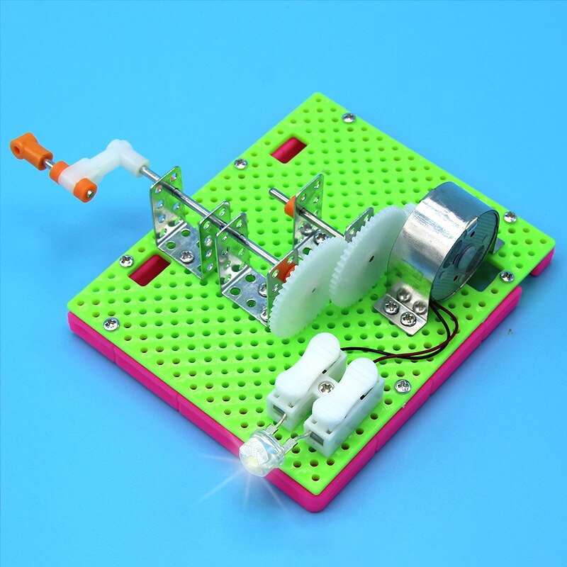 Gerador De Luz Manual, Pequena Invenção - Monte você mesmo