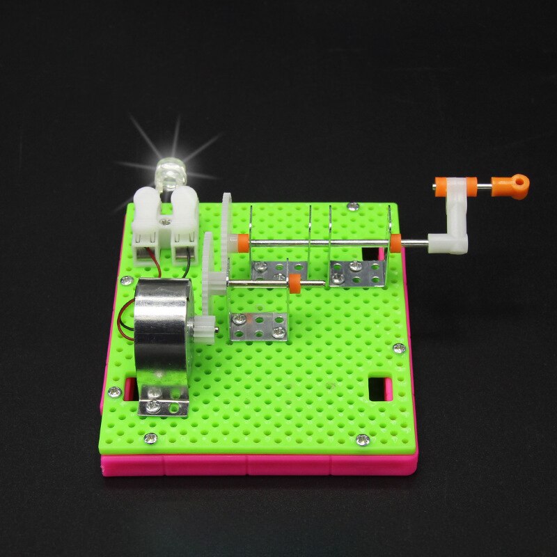 Gerador De Luz Manual, Pequena Invenção - Monte você mesmo