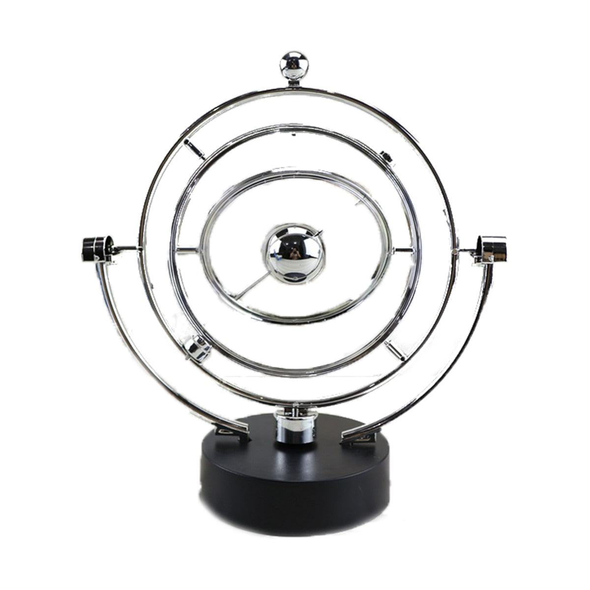 Pêndulo de Newton Movimento Perpétuo de Rotação - "Globo Celestial Kinetic Orbital"