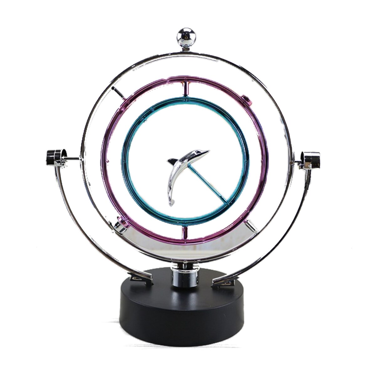 Pêndulo de Newton Movimento Perpétuo de Rotação - "Globo Celestial Kinetic Orbital"