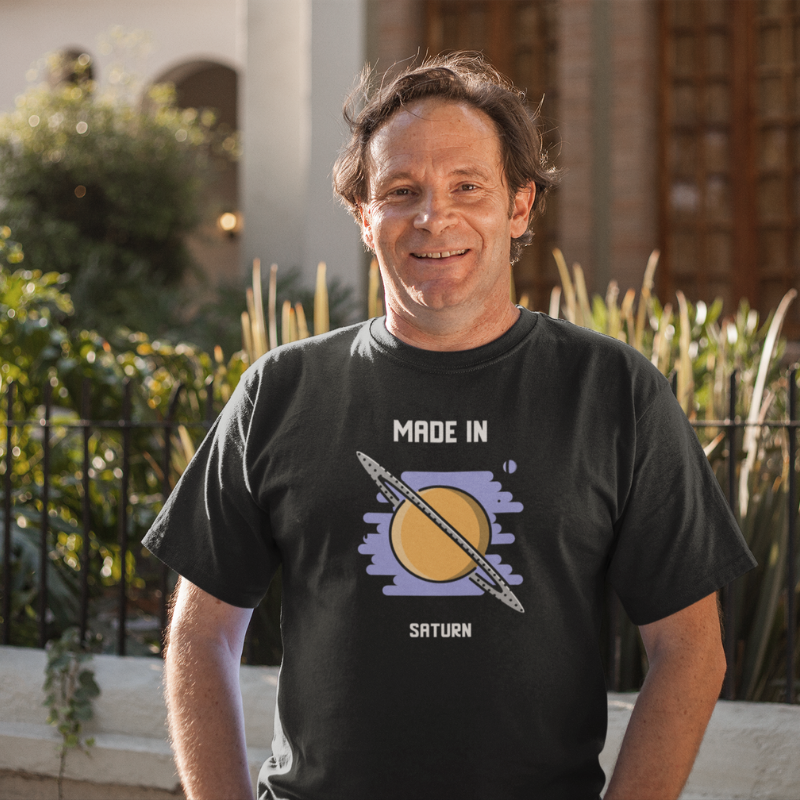 Camiseta Made In Saturn