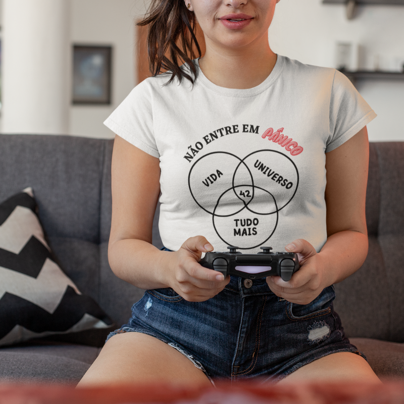 Camiseta Não Entre Em Pânico