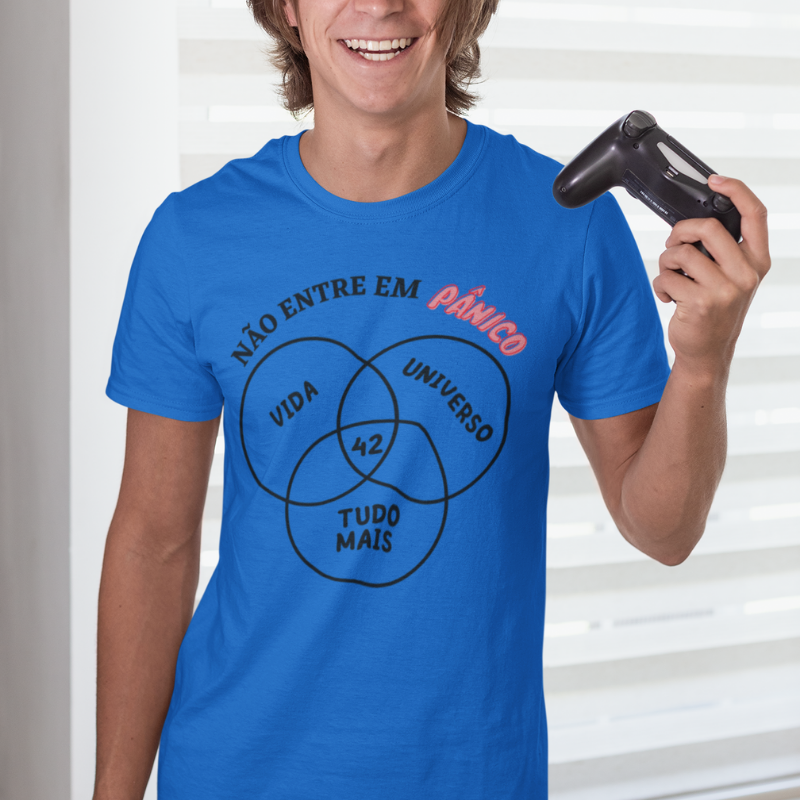 Camiseta Não Entre Em Pânico