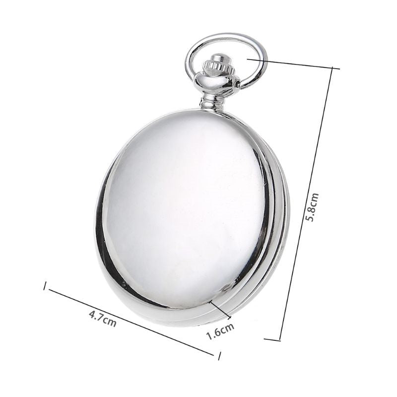 Bússola Portátil para Navegação Estilo Relógio de Bolso Vintage - Luminosidade no Escuro