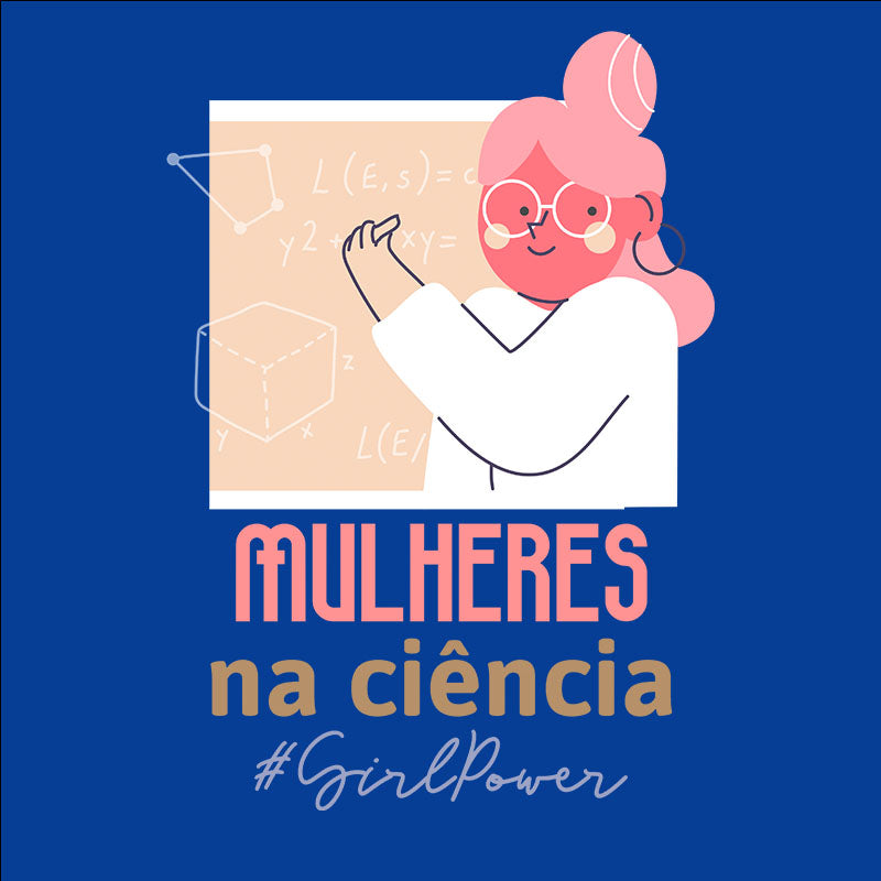 Camiseta Feminina - Lugar de Mulher é na Ciência