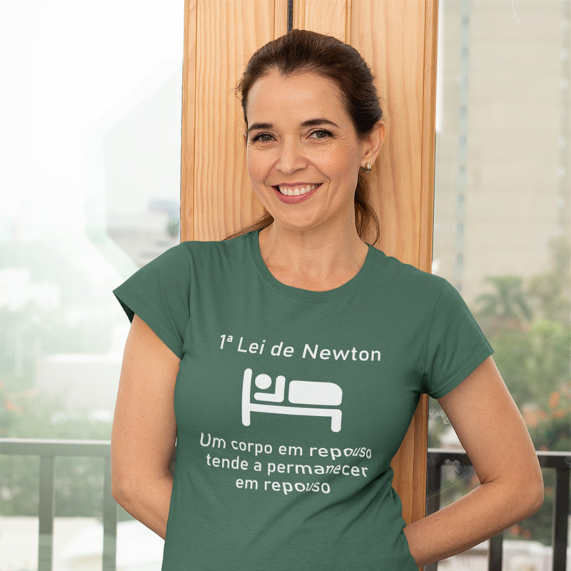 Camiseta 1ª Lei de Newton