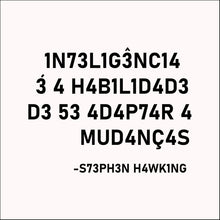 Camiseta 4D4P74R - Stephen Hawking