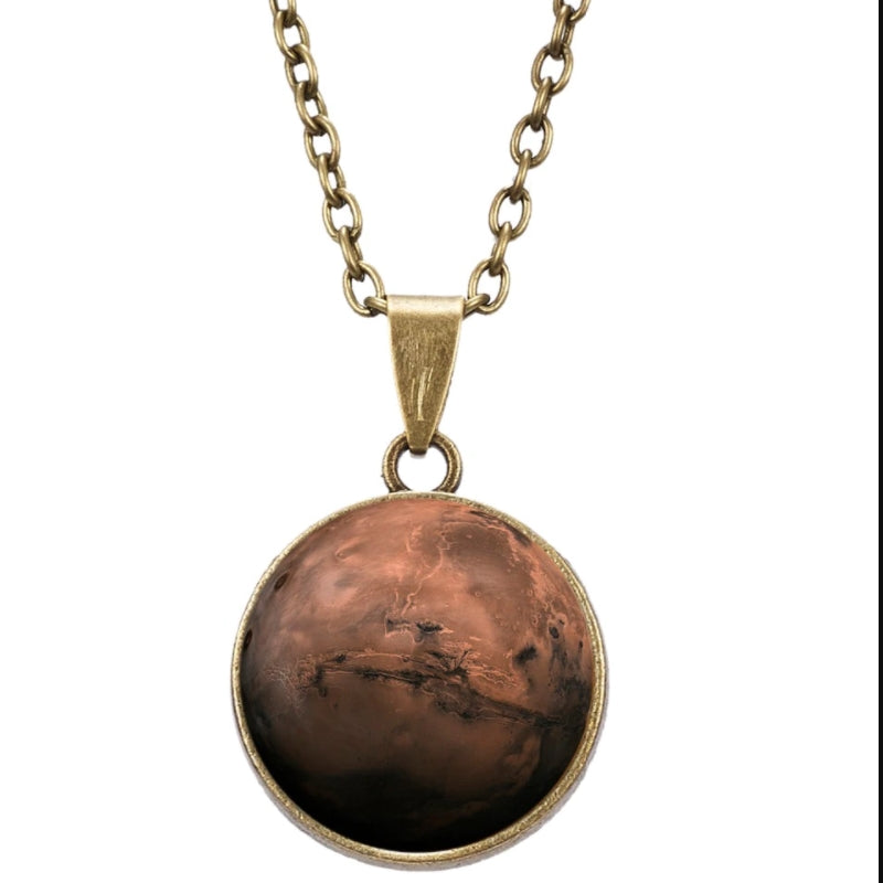 Colar dos Astros e Planetas do Sistema Solar - Brilha no Escuro