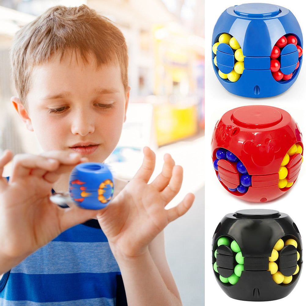 Cubo Magic Bean - Quebra Cabeça Giratório Briquedo Antiestresse