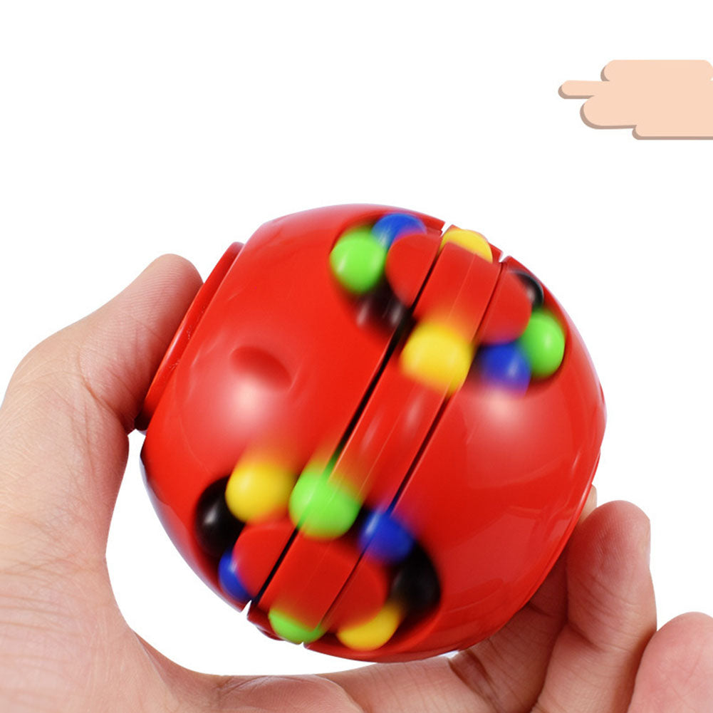 Cubo Magic Bean - Quebra Cabeça Giratório Briquedo Antiestresse