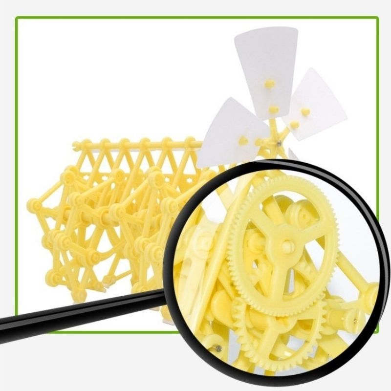 Estrutura Cinética Movida a Energia Eólica (vento) - Faça Você Mesmo!