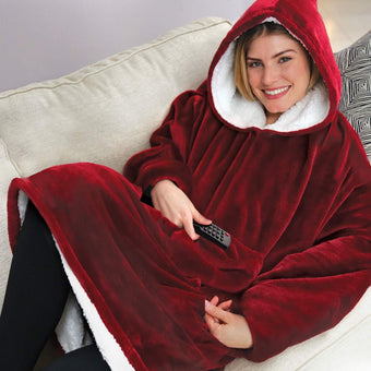 Super FOFY - Moletom Cobertor de Vestir - Super Fofo, Macio e Confortável