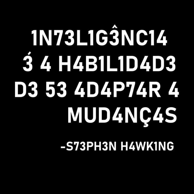 Moletom 4D4P74R - Stephen Hawking