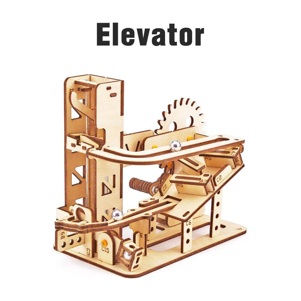 Quebra Cabeça Dinâmico 3D - Máquinas Mecânicas (4 modelos)