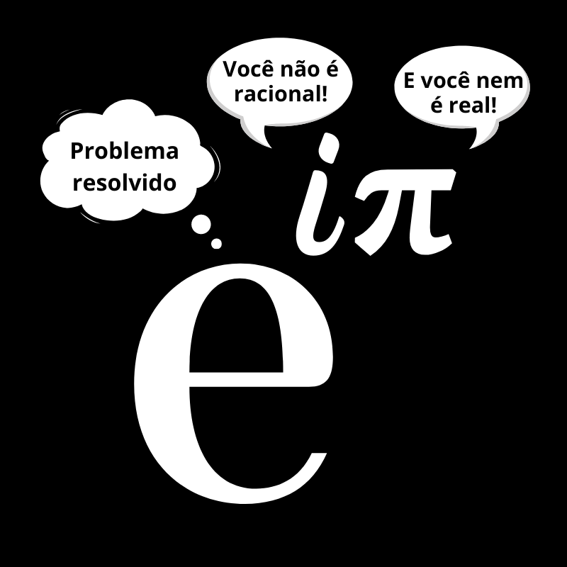 Camiseta Problema Resolvido - Identidade de Euler