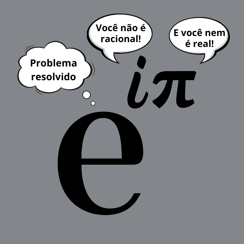 Camiseta Problema Resolvido - Identidade de Euler