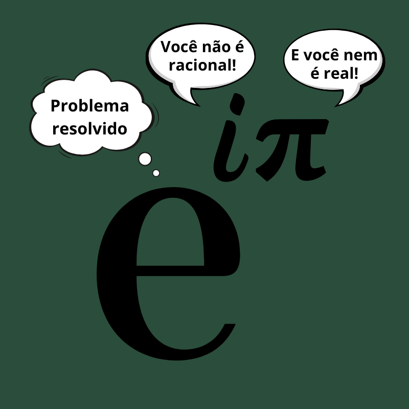 Camiseta Problema Resolvido - Identidade de Euler