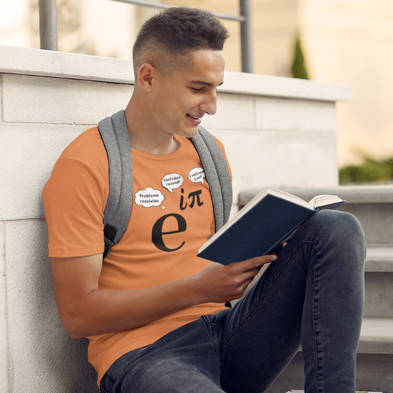 Camiseta Problema Resolvido - Identidade de Euler