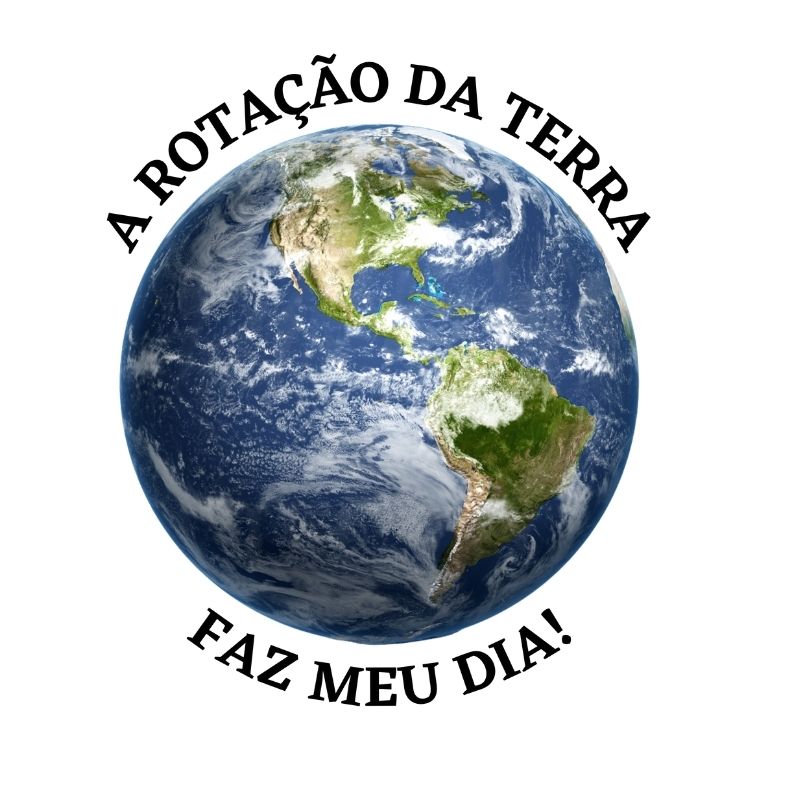 Moletom A Rotação da Terra Faz Meu Dia
