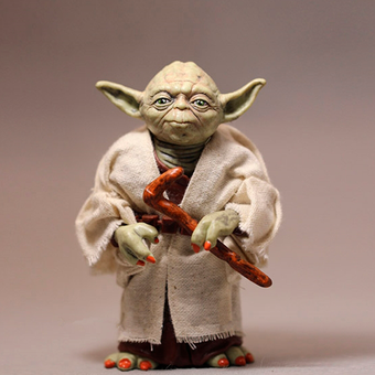 Action Figure Mestre Yoda - Coleção de Bonecos Star Wars