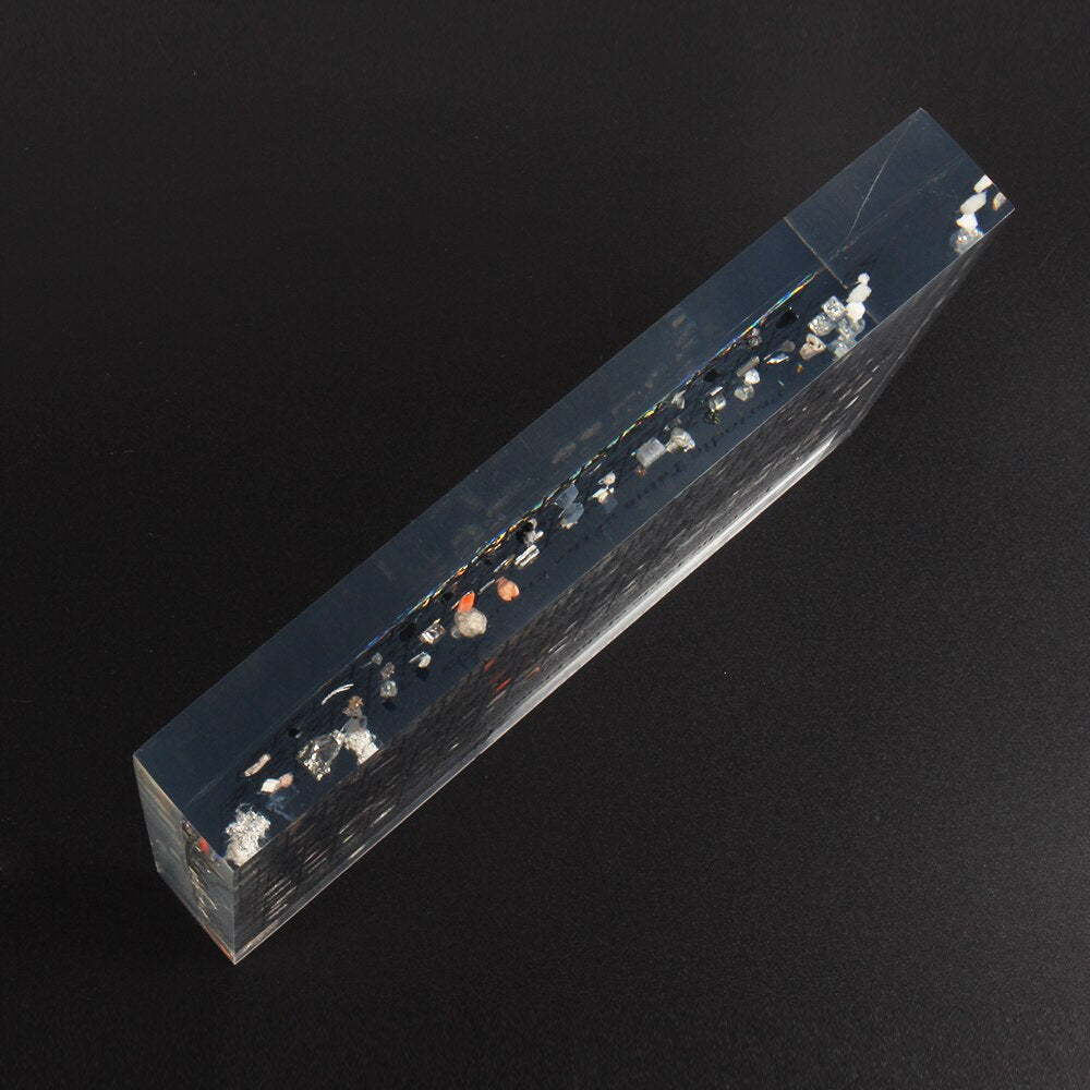 Tabela Periódica de Acrílico com Elementos Reais - COMPRE E GANHE BASE LED USB