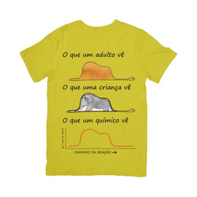 Camiseta Pequeno Príncipe Químico (O Que Um Químico Vê)