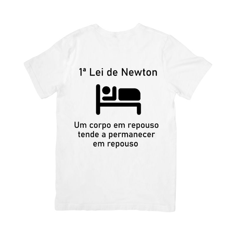 Camiseta 1ª Lei de Newton