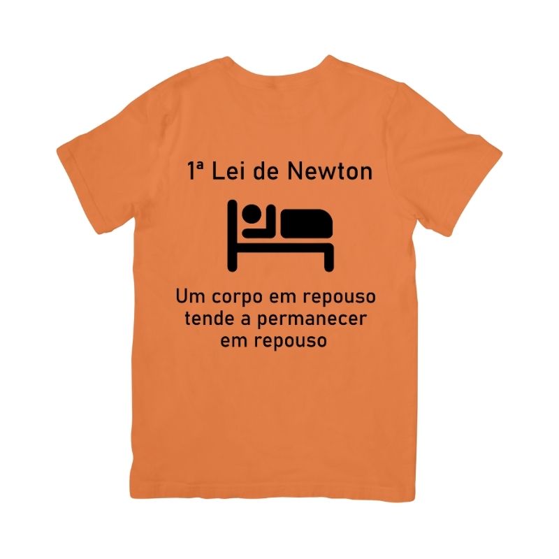 Camiseta 1ª Lei de Newton