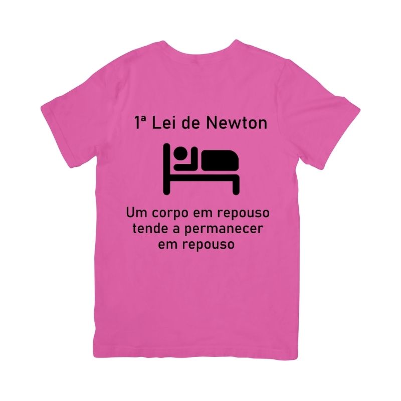 Camiseta 1ª Lei de Newton
