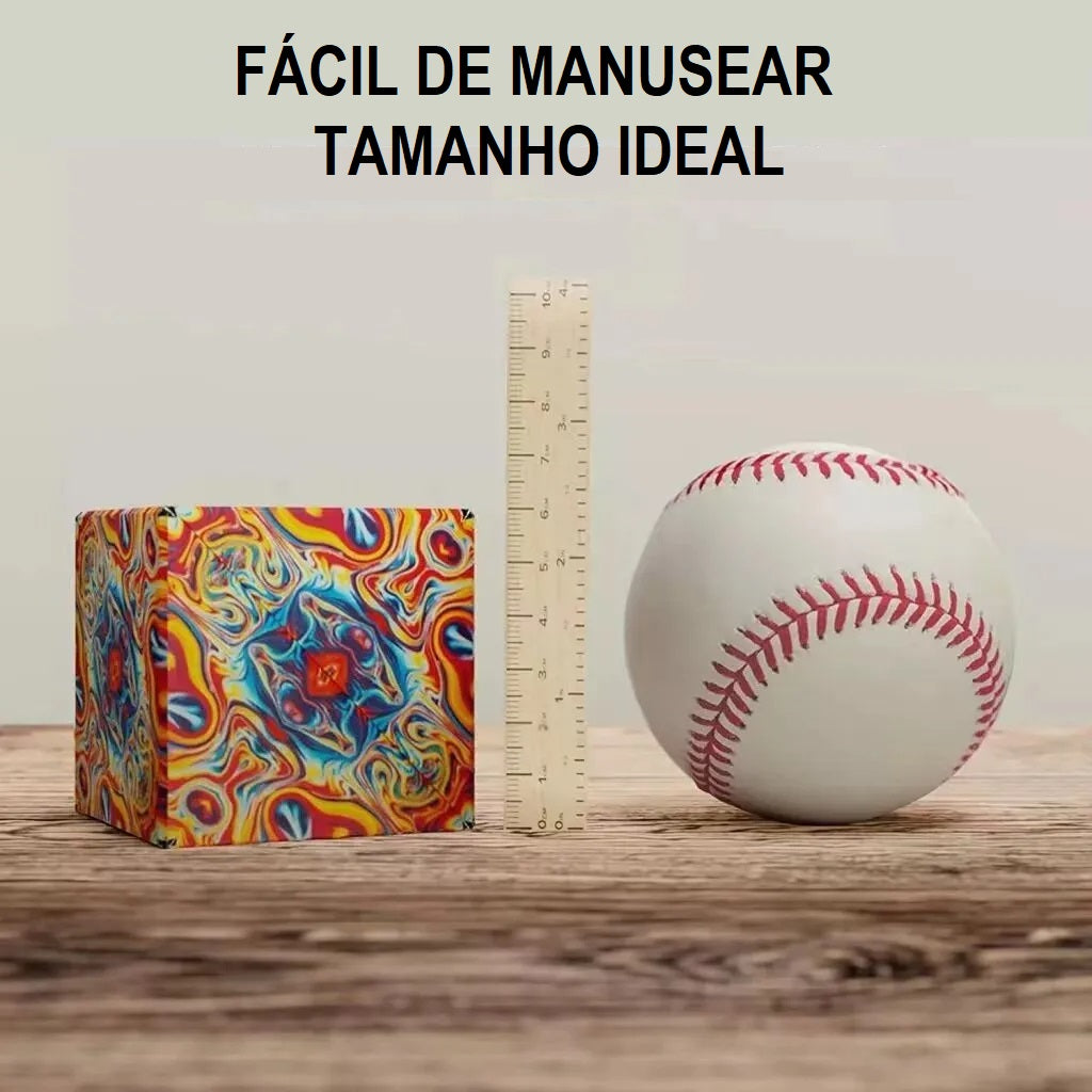 Cubo Mágico Magnético Geométrico 3D - Crie Mais de 70 Formas Diferentes