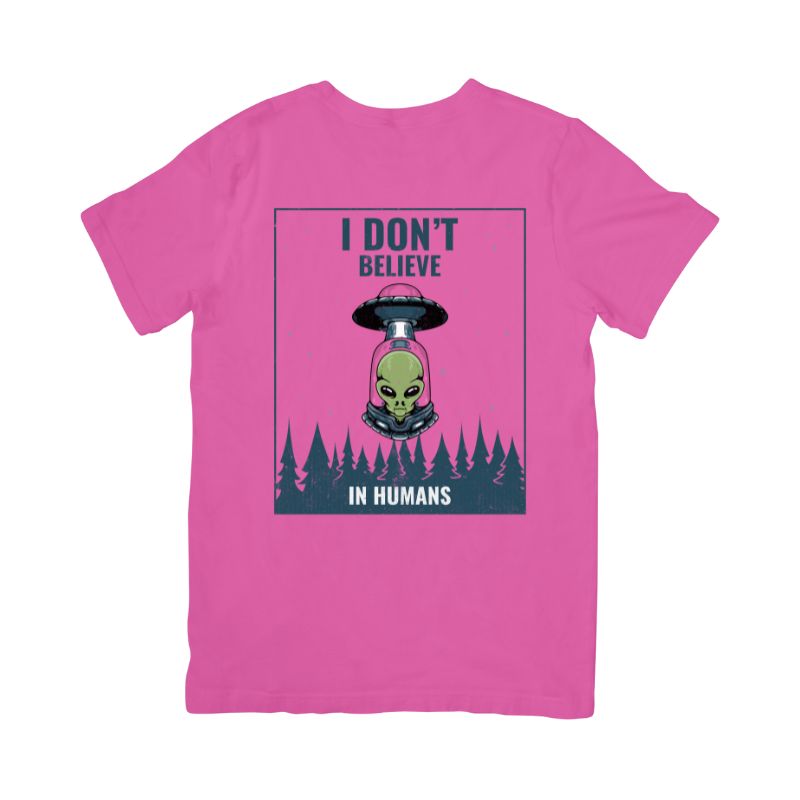 Camiseta I Don't Believe in Humans