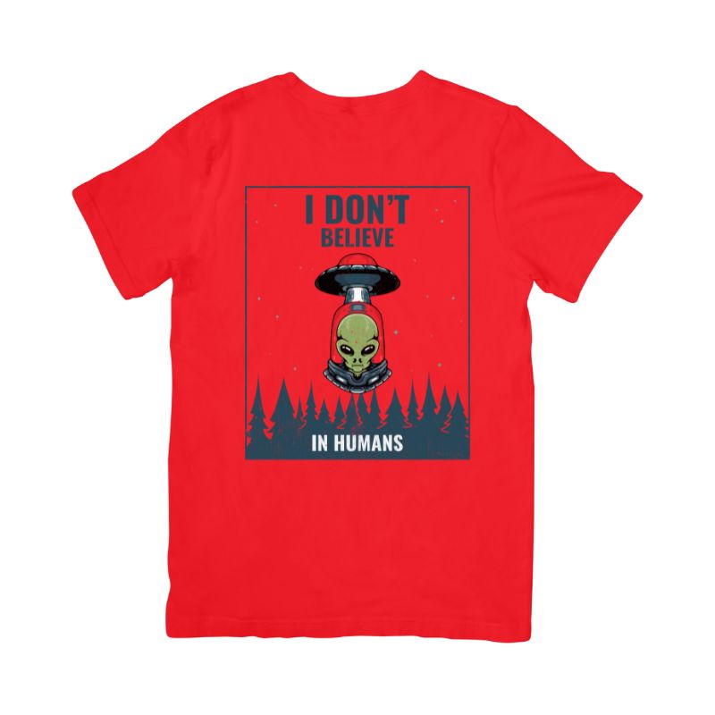 Camiseta I Don't Believe in Humans