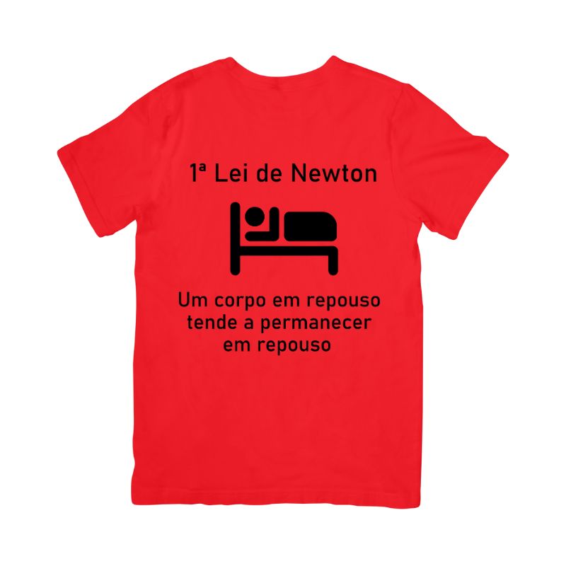 Camiseta 1ª Lei de Newton