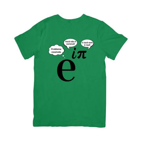 Camiseta Problema Resolvido - Identidade de Euler
