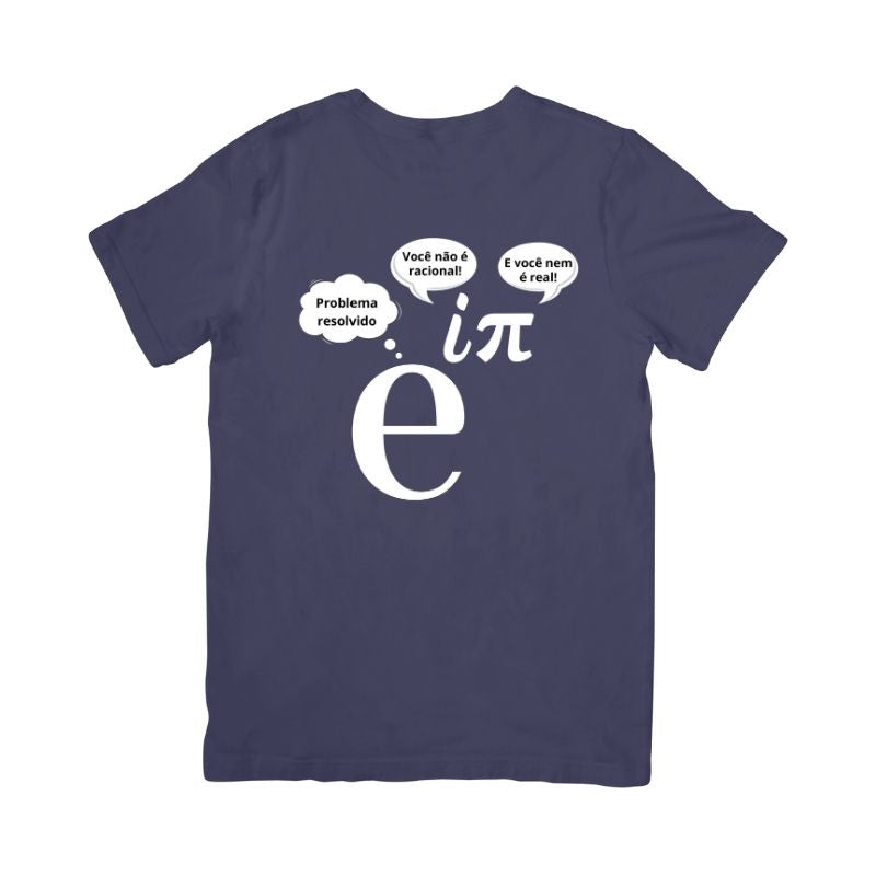 Camiseta Problema Resolvido - Identidade de Euler