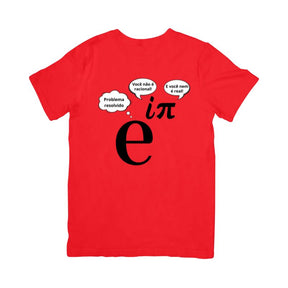 Camiseta Problema Resolvido - Identidade de Euler