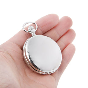 Bússola Portátil para Navegação Estilo Relógio de Bolso Vintage - Luminosidade no Escuro
