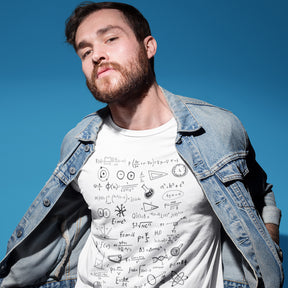 Camiseta Equações da Ciência e Matemática
