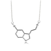 Colar Molécula de Serotonina