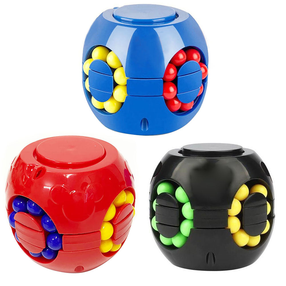 Cubo Magic Bean -  Quebra Cabeça Giratório Briquedo Antiestresse
